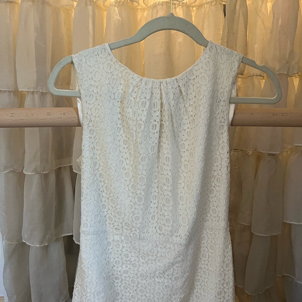Elegant Lace Sleeveless Dress